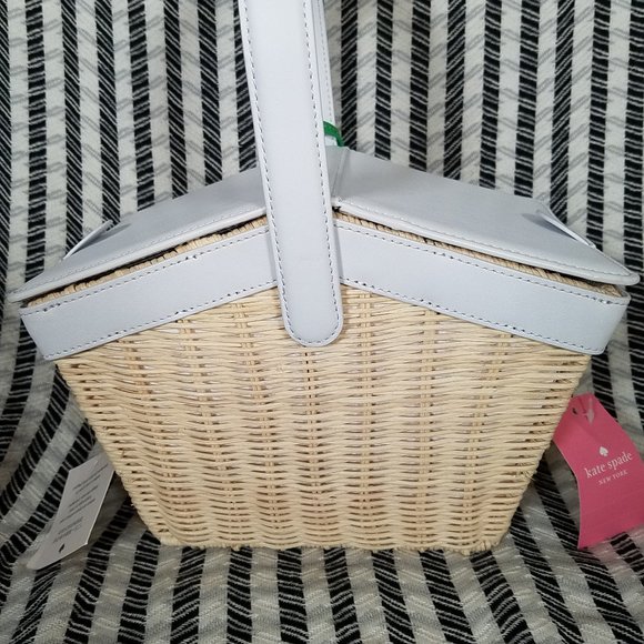 kate spade Bags Make An Offer Kate Spade Wicker Picnic Basket